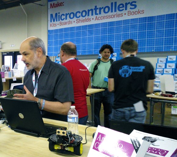 Michael Margolis at Maker Faire Bay Area 2012